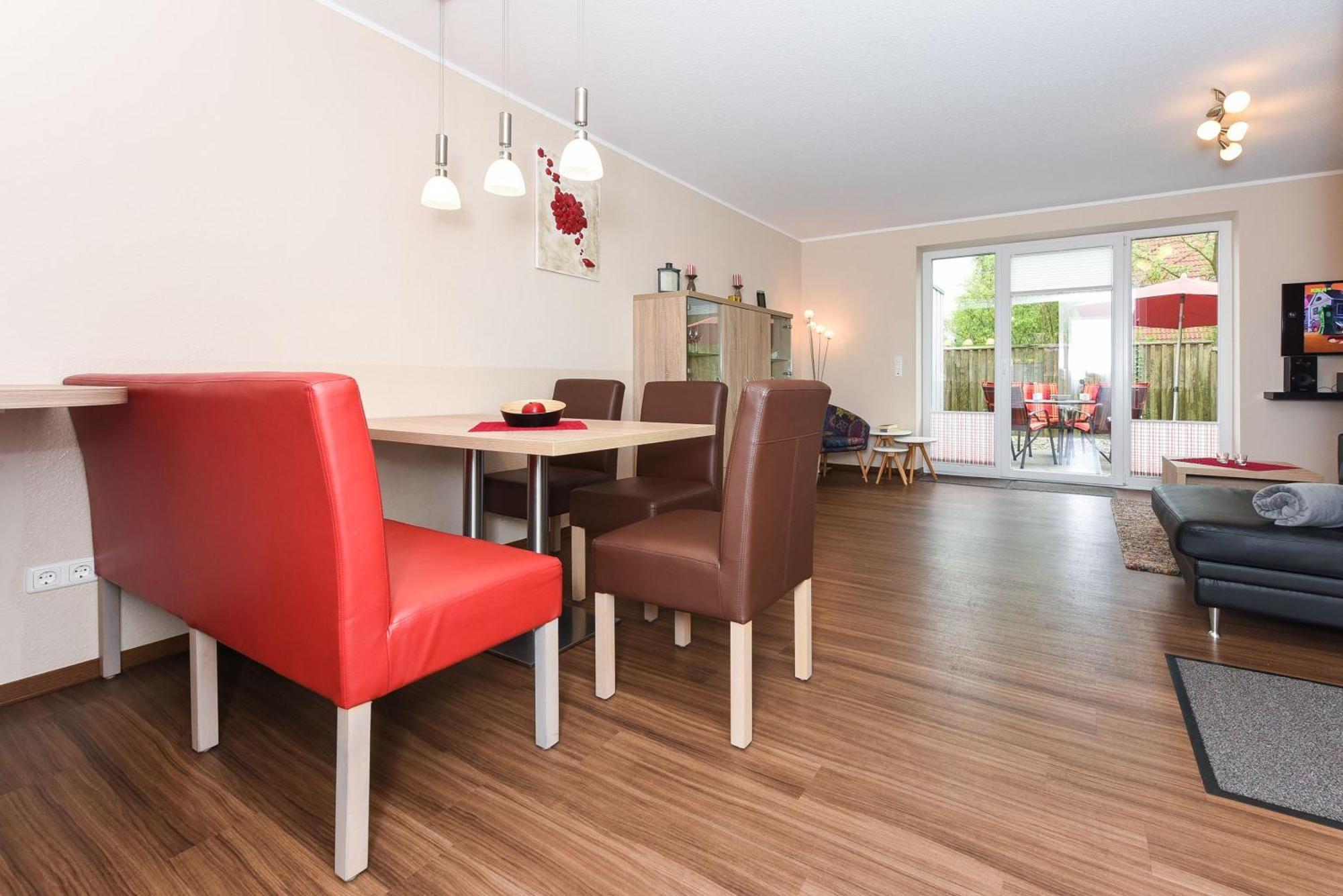 Ferienhaus Rote Bohne - Uns Huus An T Kuest Bensersiel Extérieur photo