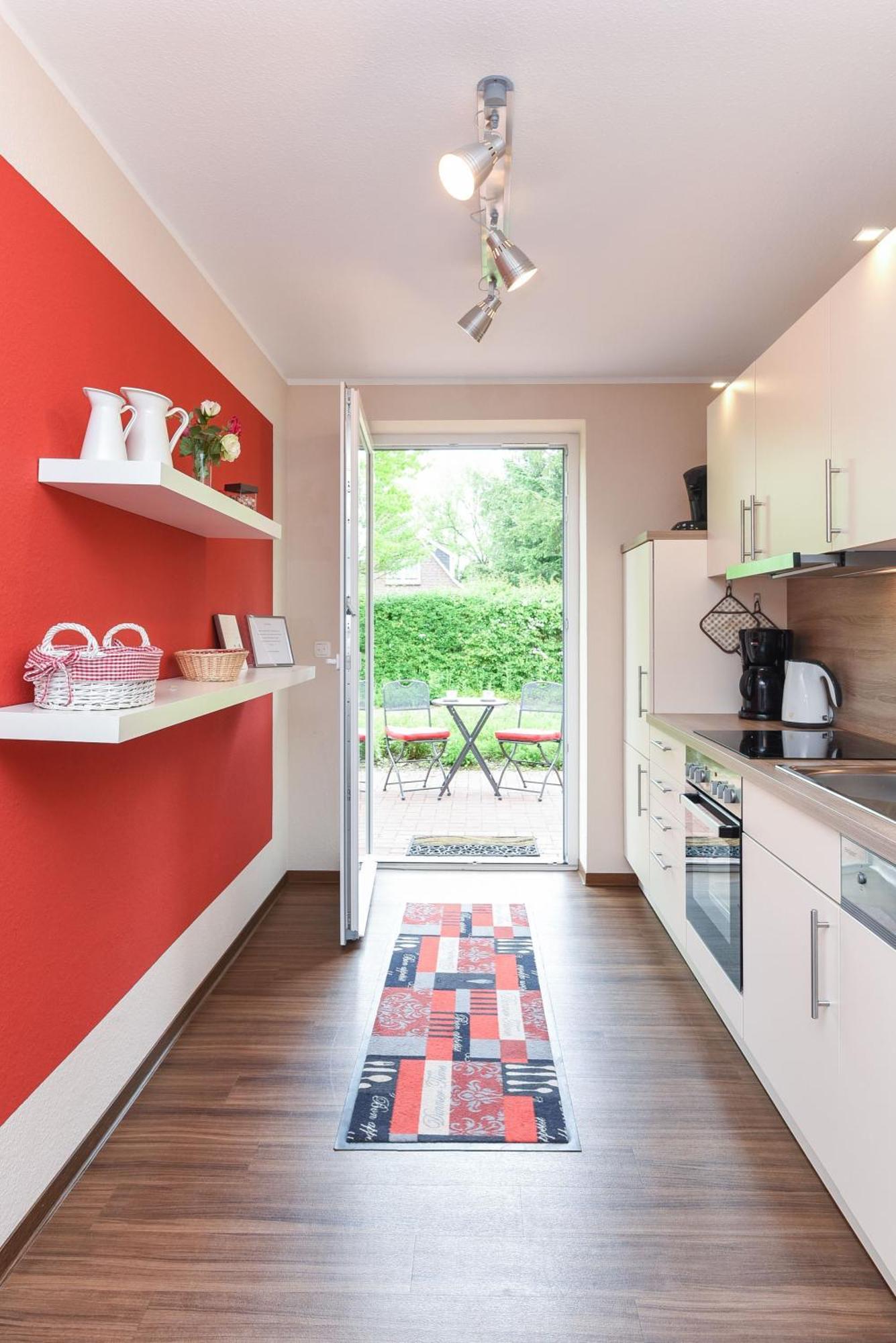Ferienhaus Rote Bohne - Uns Huus An T Kuest Bensersiel Extérieur photo