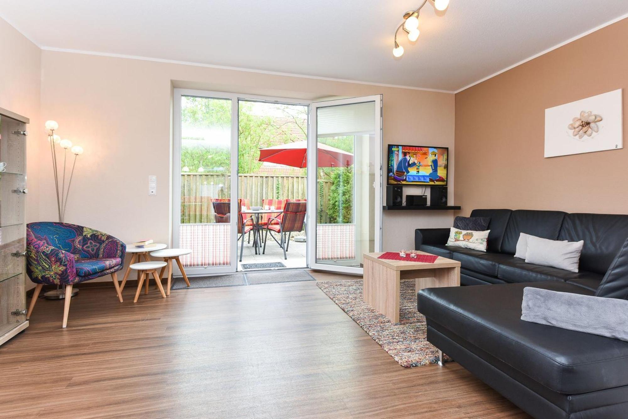 Ferienhaus Rote Bohne - Uns Huus An T Kuest Bensersiel Extérieur photo